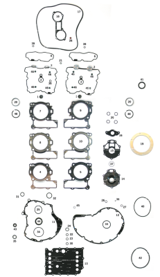 10pck SEAL, RADIAL (ES)