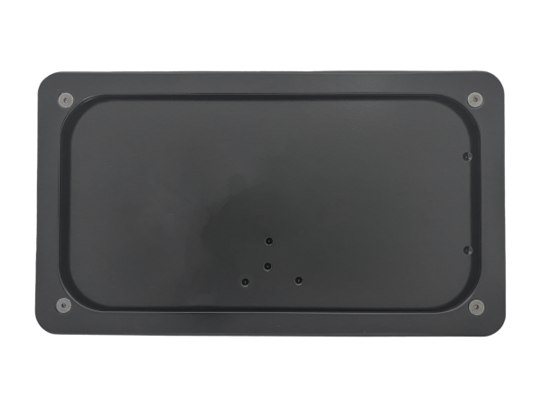 GZP Black license frame Hungary 134x242 (ES)