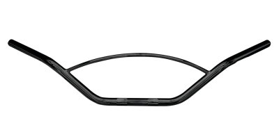 Fehling CL 3 hole 1" h/bar Blk w/roundbr (ES)