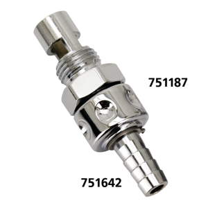 K-Tech petcock for S&S Super E/G chrome