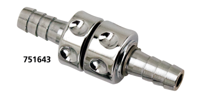 K-Tech inline petcock chrome (ES)