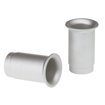 Biltwell Four Aces exhaust endcap Silver (ES)