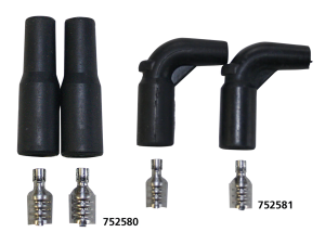 Taylor TC 180dgr coil boots/terminals