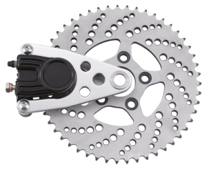 K-Tech Chopper sprocket brake kit black (ES)