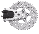 K-Tech Chopper sprocket brake kit black