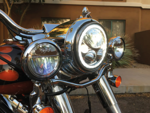 Vision X 4.5" round blk halo passinglamp (ES)