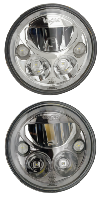Vision X round 7" Chrome with halo (ES)