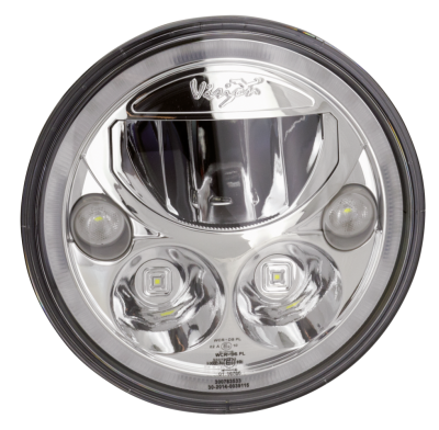 Vision X round 7" Chrome with halo (ES)
