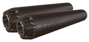 2Bros Comp-S slip-ons FXFB18-UP Black (ES)