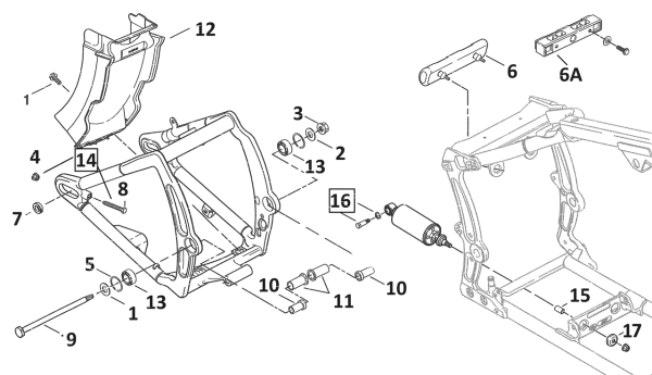 Washer/Grommet Rear Shock F*ST00-17 (ES)