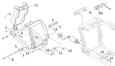 Washer/Grommet Rear Shock F*ST00-17 (ES)