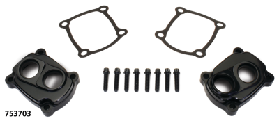 Jims ME17-UP black tappet covers (ES)