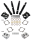 Jims ME17-UP chrome tappet covers (ES)