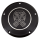 Piston Helmet Derby Cvr Blk FLH/T16-up (ES)