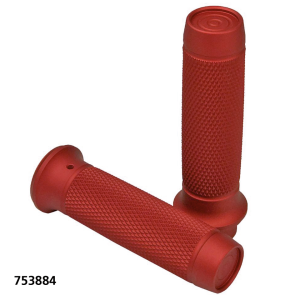 Knurled Moto Grips Gold TBW (ES)