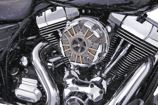 RADIAL AIR CLEANER CHROME FLH/T08-16 (ES)