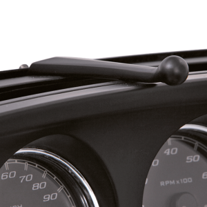 Batwing Fairing Mount FLH14-UP Blk (ES)