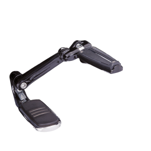 Adj Passenger Comfort Peg Mounts Black (ES)