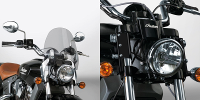 Switchblade Defl kit Indian Scout black (ES)