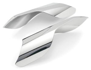 Deflex heat deflectors Indian, chrome (ES)
