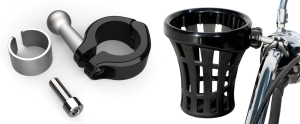 Big Ass Drink Holder Black 7/8-1" Clamp (ES)