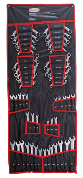 50Pc Combination spanner set SAE+Metric (ES)