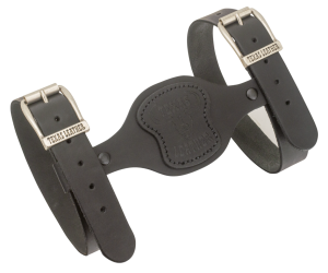 Texas Leather blanket holder black (ES)