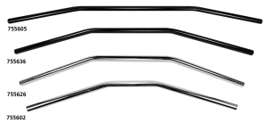 7/8" black Drag Bar 40" no dimples (ES)