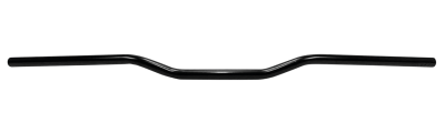 7/8" Handlebar Flat cross BLK no dimple (ES)