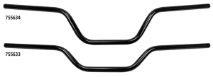 7/8" Handlebar StreetTrack 4"BLK no dmpl (ES)