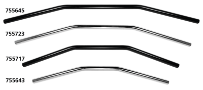 1" Handlebars Drag Bar 28" BLK (ES)