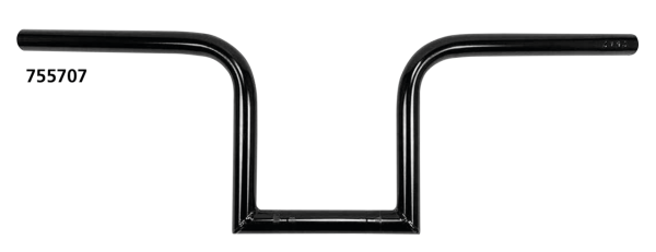 1" Handlebars Bobber Three BLK (ES)