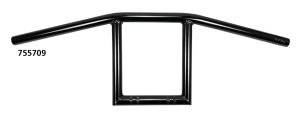1" Handlebars Bobber Four BLK no dimple
