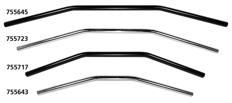 1" Handlebars Drag Bar 32" CHR (ES)