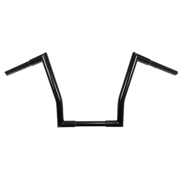 1" Square Fat Ape Hanger 12" BLK TBW (ES)