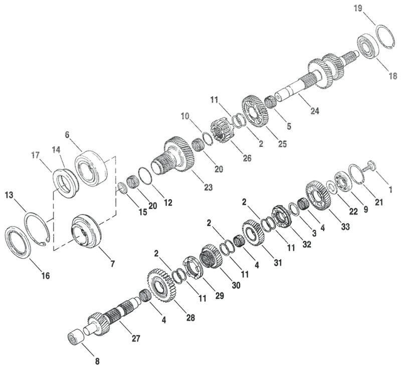 SPACER, TRANSMISSION SPROCKET XR08-13 (ES)