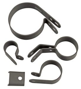 Blk Knucklehead BT41-47 exhaust clampkit (ES)