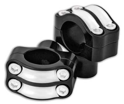 RSD NOSTALGIA RISERS 4-BOLT 1" CONTRAST (ES)