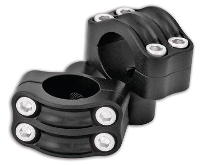 RSD NOSTALGIA RISERS 4-BOLT 1" BLACK OPS