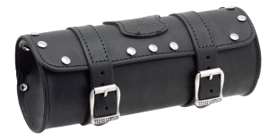 Texas Leather roll bag 3L, studded