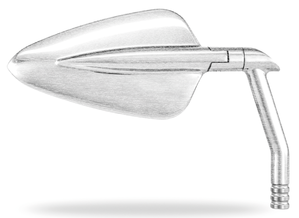 PM Vision Arrow XL mirror Chrome (ES)