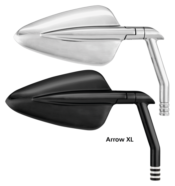 PM Vision Arrow XL mirror Chrome (ES)