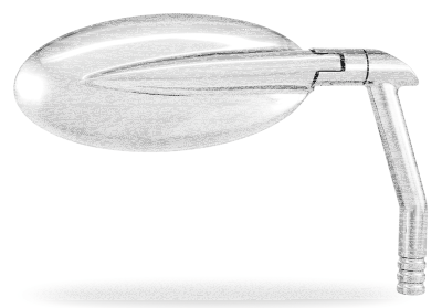 PM Vision Oval mirror Chrome (ES)