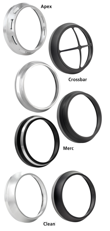 PM Merc FL Headlight bezel Black OPS (ES)