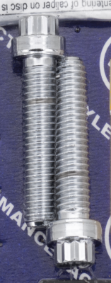 Adapter to fork bolt kit Chrome (ES)