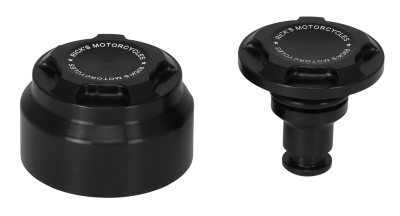 Swingarm Covers Premium Black ST18-Up