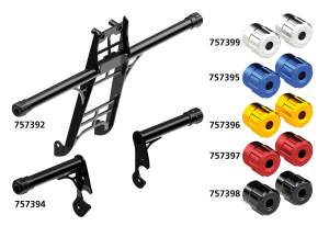 Clubstyle Crash Bar 720mm Black ST18-Up