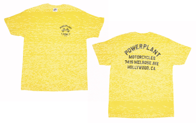 P16 STAPLE GARAGE TEE YELLOW XL (ES)