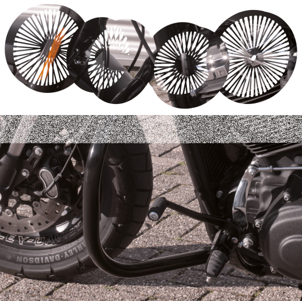 Highway bar chrome ST18-up D=1.25" (ES)