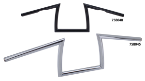 ZCP Donkey bar+ CHROME NON-DIMPLE 8" (ES)